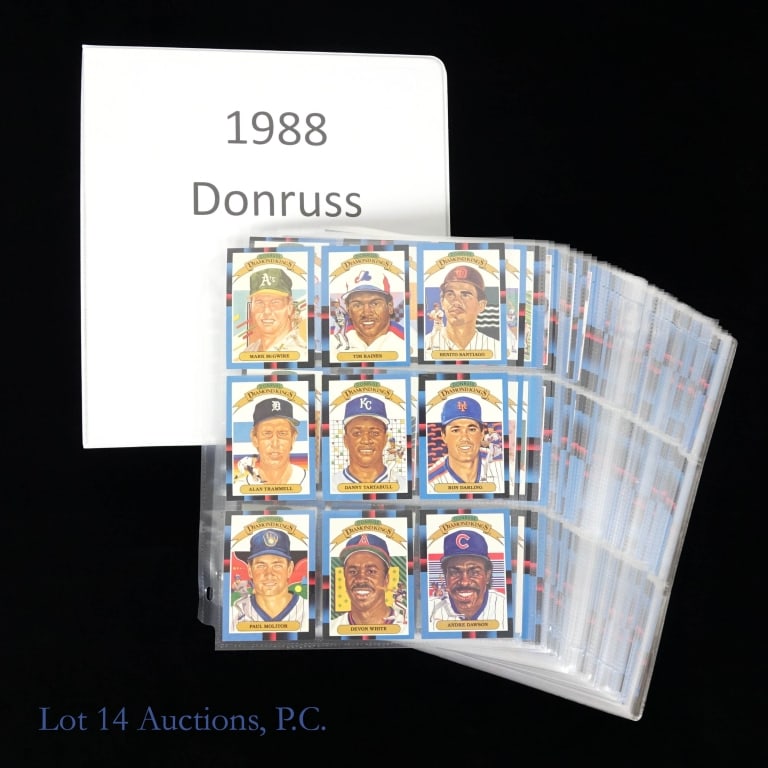 1988 Donruss Baseball Card Set (1 of 3)