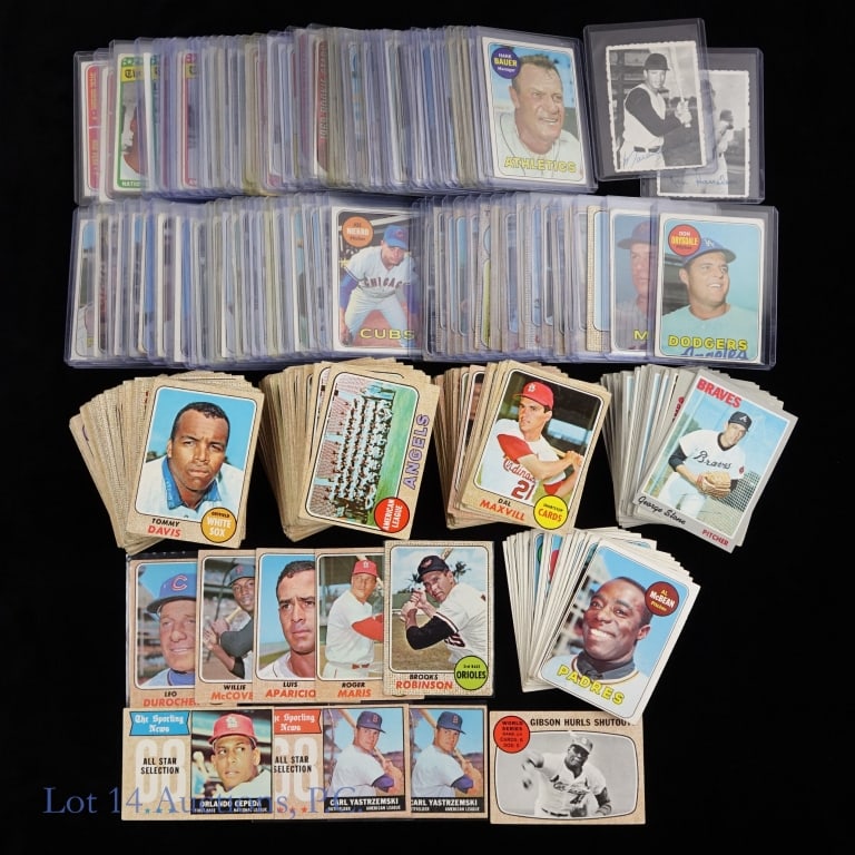 1968 To 1970 Topps Baseball Cards (380) (1 of 4)