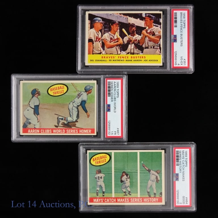 1959 (2) / 1958 (1) Aaron & Mays Graded Inserts (1 of 2)