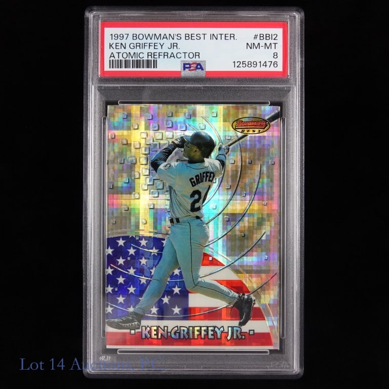 PSA 8 Bowman's Best Ken Griffey Jr. #BBI2 (1 of 2)