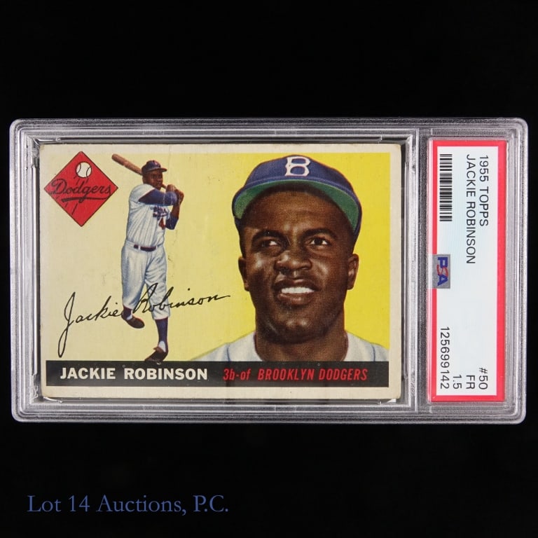 PSA 1.5 1955 Topps Jackie Robinson #50 (1 of 3)