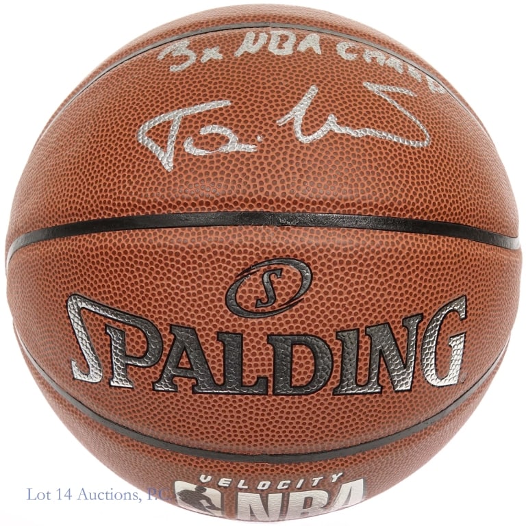 Toni Kukoc Signed Basketball TriStar COA (1 of 4)