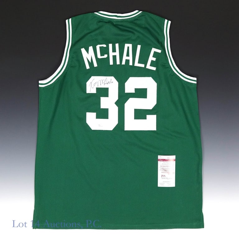 Kevin McHale Signed Celtics Custom Jersey (JSA) (1 of 3)
