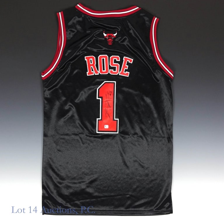 Derrick Rose Signed Chicago Bulls Adidas Jersey (1 of 4)