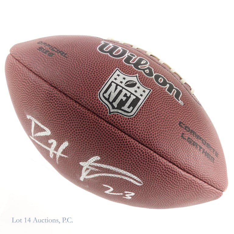 Devin Hester Signed NFL Football, Schwartz (1 of 4)