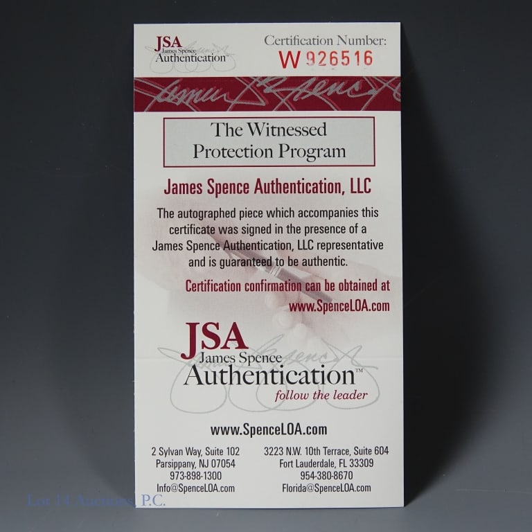 Signed HOF Mini Helmets, Stautner, Shell, Ham COA - 8