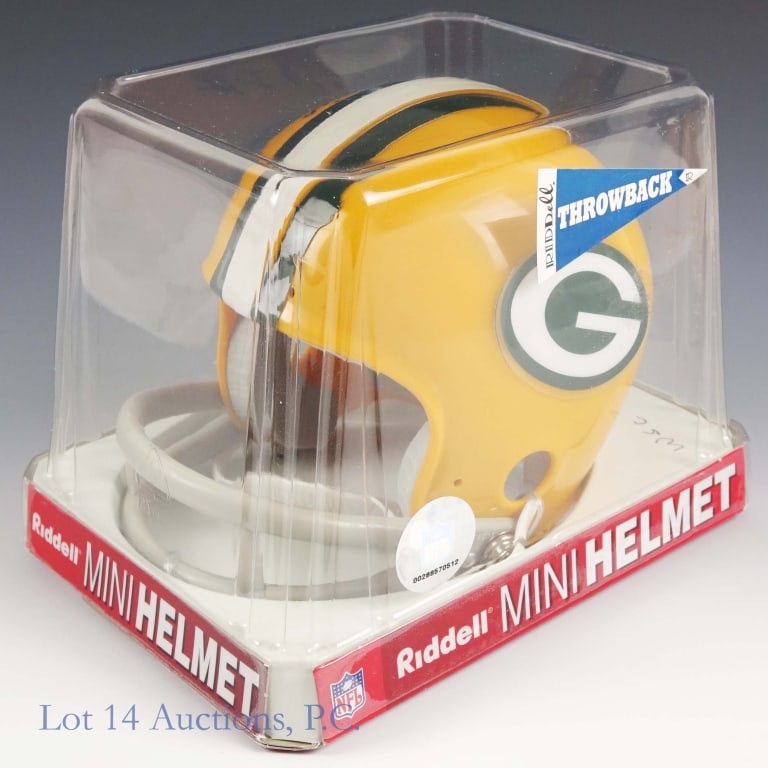 Herb Adderley & Willie Davis Signed Mini Helmets - 6