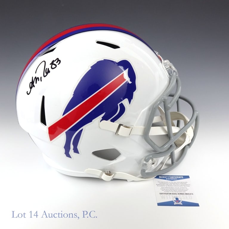 Andre Reed Signed Replica Helmet (Beckett) (1 of 7)