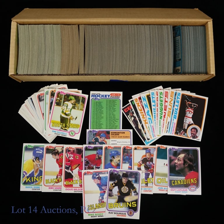 1970s Basketball + 1981 Hockey Cards (1 of 3)