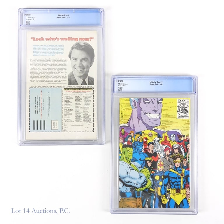 Infinity War, Warlock, CGC, KEY, MARVEL (2) - 2