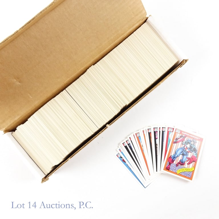 1990 Marvel Comics Trading Card Base Sets (5) (1 of 2)