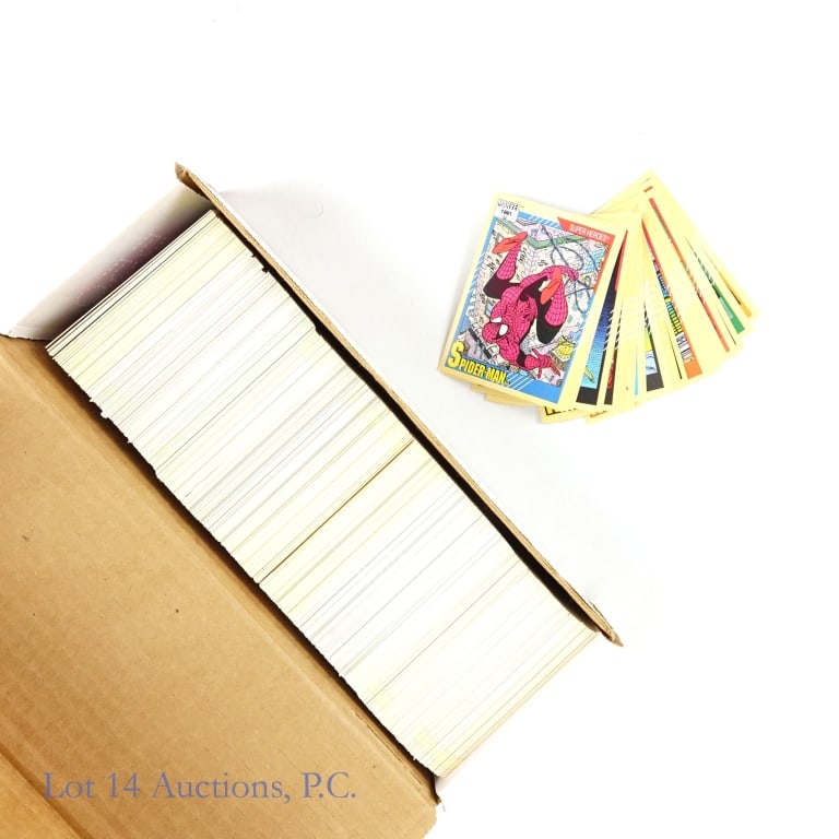 1991 Marvel Comics Trading Card Base Sets (4) (1 of 3)