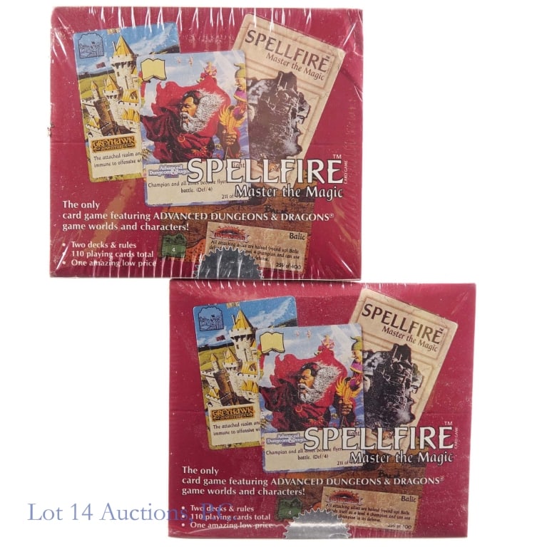 Spellfire 1st Edition 6x110 Cards Sealed Boxes (2) (1 of 3)