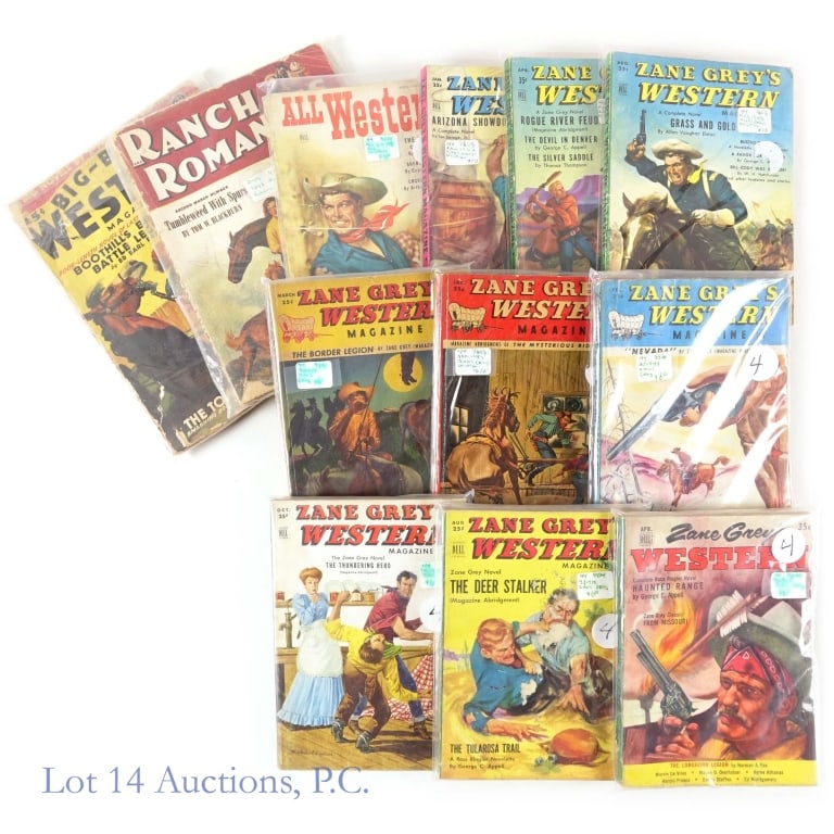 Vintage Western Themed Magazines & Novels (1 of 7)