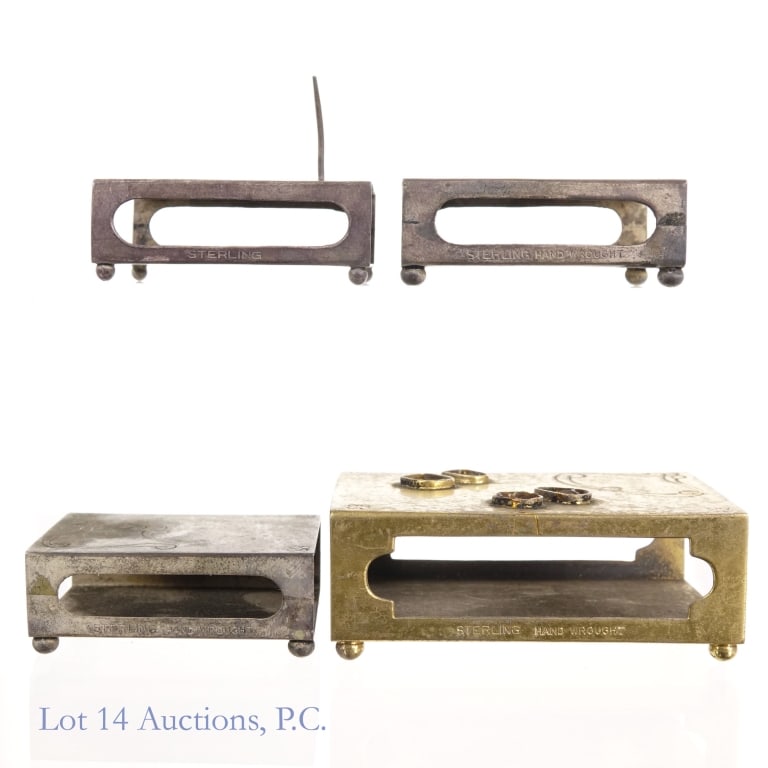 Antique Silver Chinese Matchboxes - 4