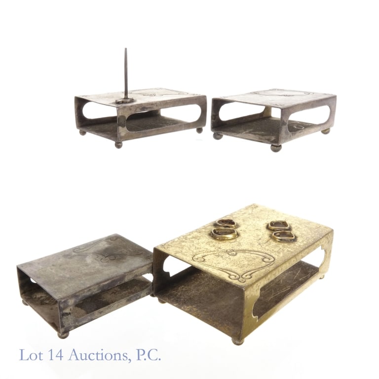 Antique Silver Chinese Matchboxes - 5