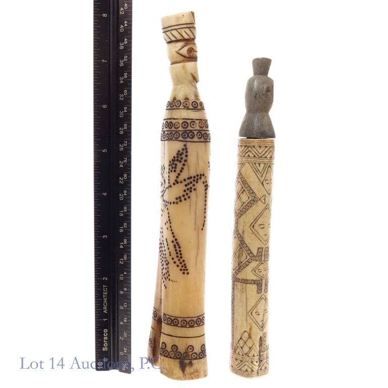 Two Indonesian Lime Containers - 2