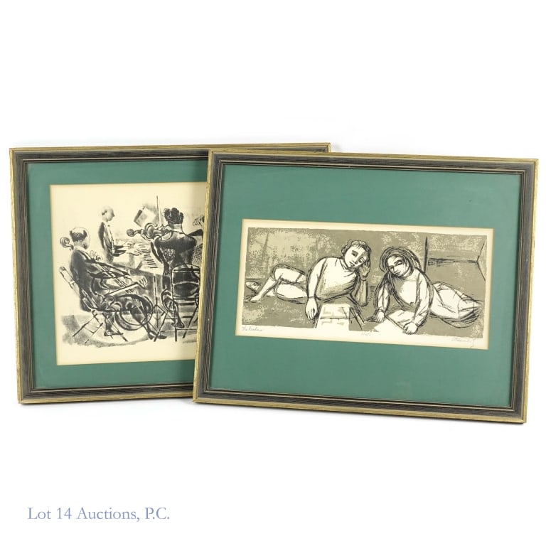 Sgd Midcentury Art Prints - Schreiber, Kleinholz (1 of 8)