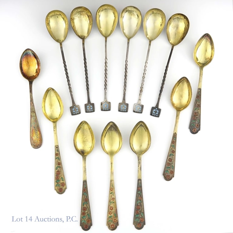 Three Sets Vintage Russian Flatware - 2