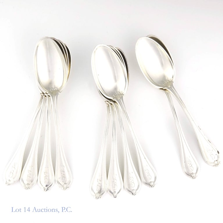 Towle Sterling Silver Demitasse Spoons (10 pcs) (1 of 4)