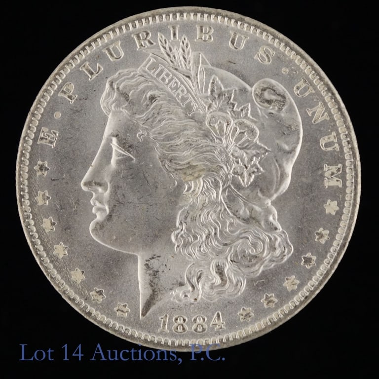 1884-O USA Silver Morgan Dollar (1 of 2)