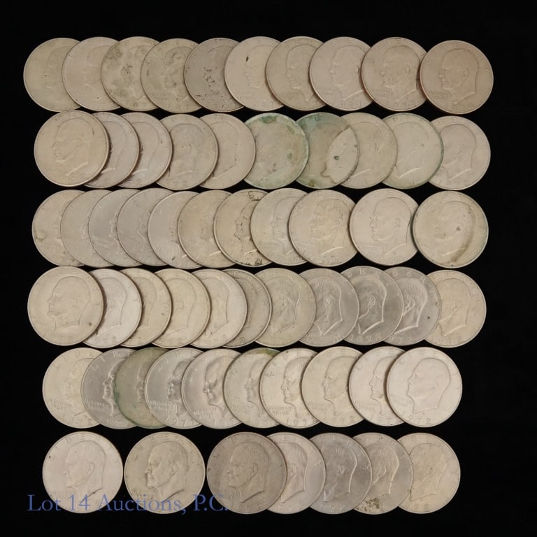 USA Clad Eisenhower Dollars (59) (1 of 3)