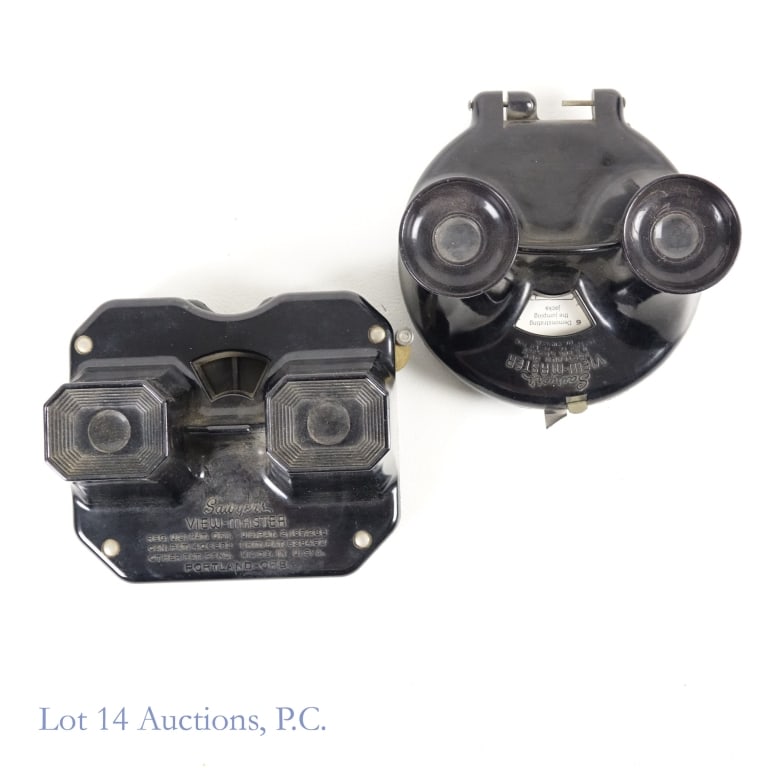 View-Master Projector, Viewers, Lights, Reels - 4