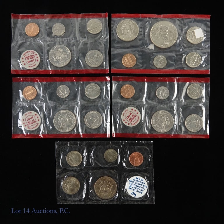 Various U.S. Unc. Coin Mint Sets (7) - 5