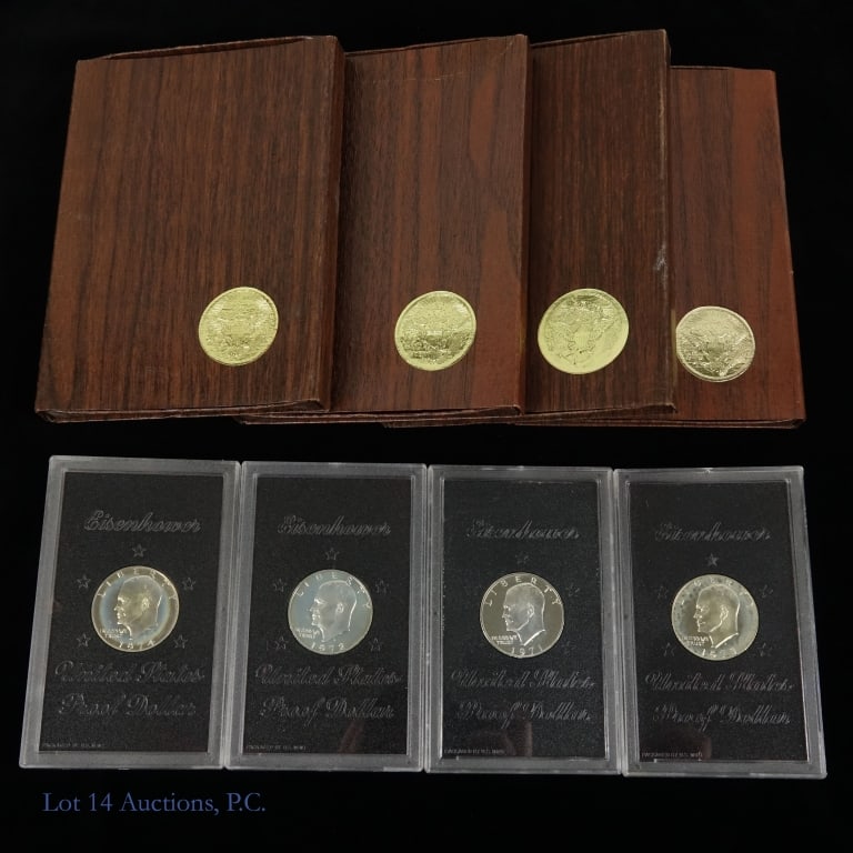 1971s - 1974s USA 40%-Silver Proof IKE in OGP (4) (1 of 5)