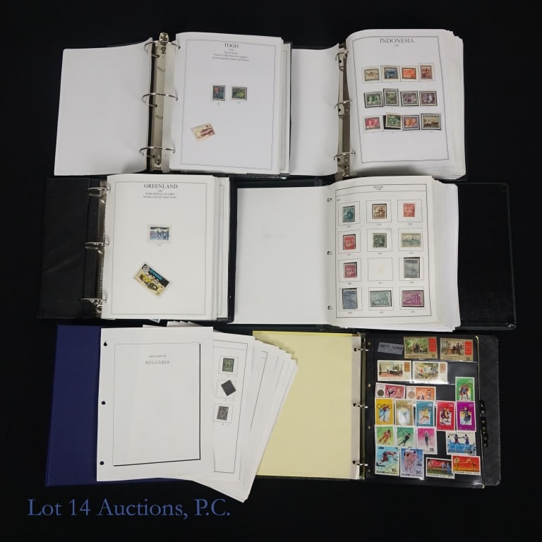 Various World Postage Stamp Albums (6) (1 of 13)