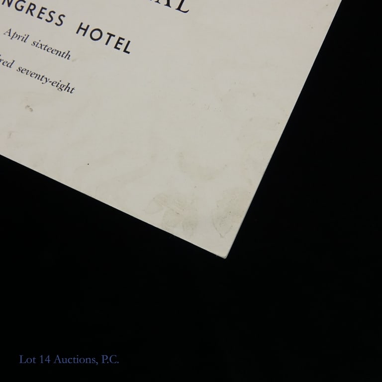 Simon Wiesenthal Signed Lawyers Program - 5