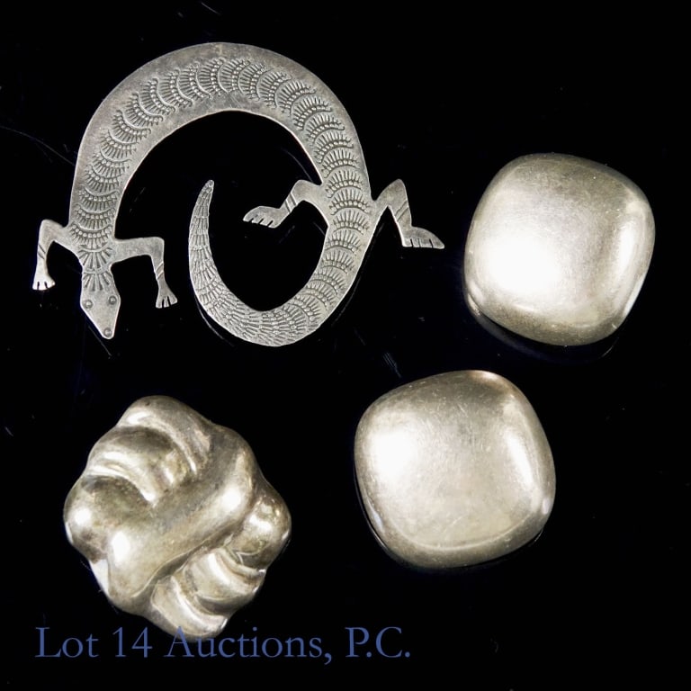Sterling Silver Pendant, Earrings Jewelry 1+ozt. (1 of 5)