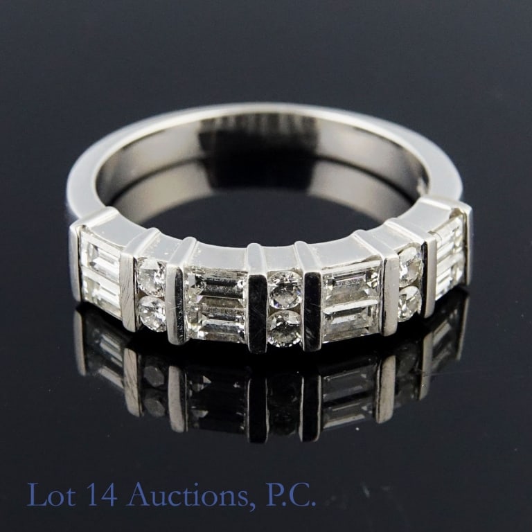 14K White Gold & Diamond Ring (1 of 4)