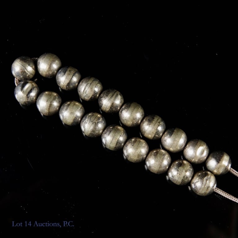 Sterling Silver Worry Beads - 2