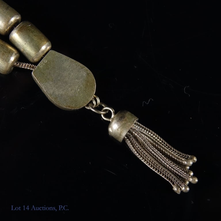 Sterling Silver Worry Beads - 3