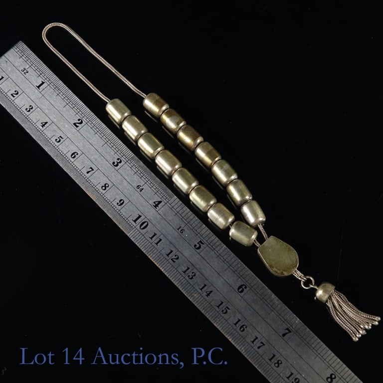 Sterling Silver Worry Beads - 4