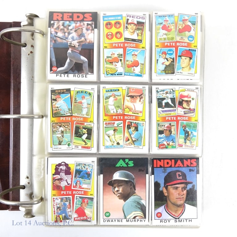 Baseballs Cards - Five Binders From 1990's - 2