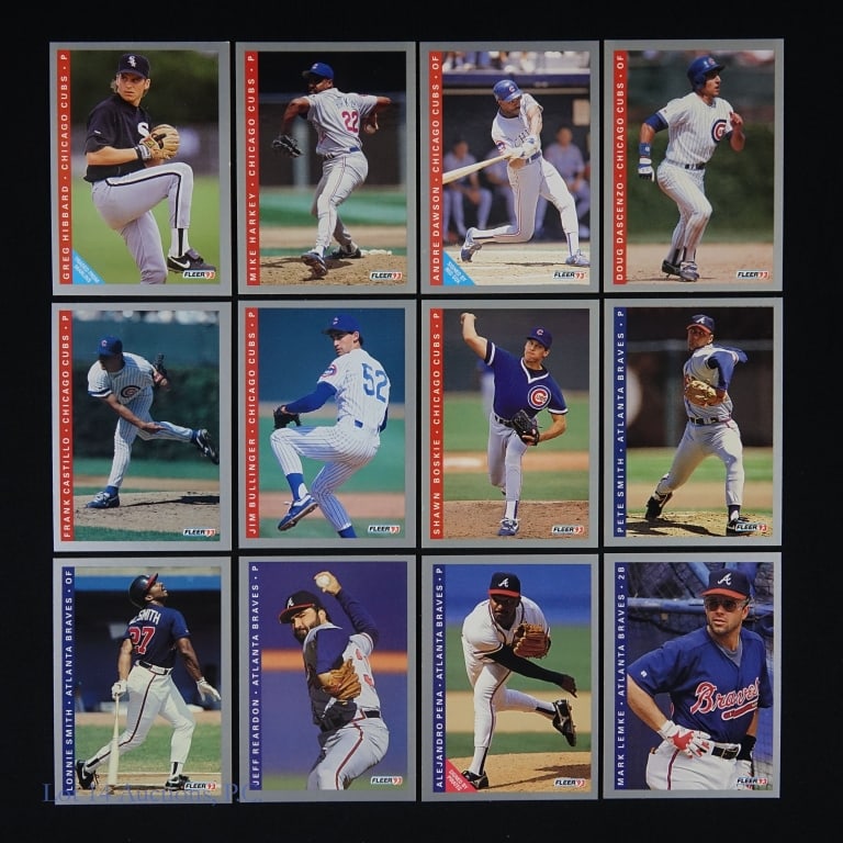 1993 Baseball Cards - 4 Sets - 2