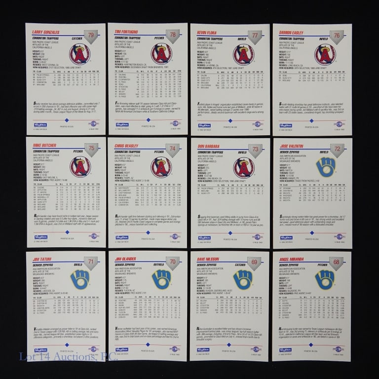 1992 Baseball Cards - Four Sets - 3