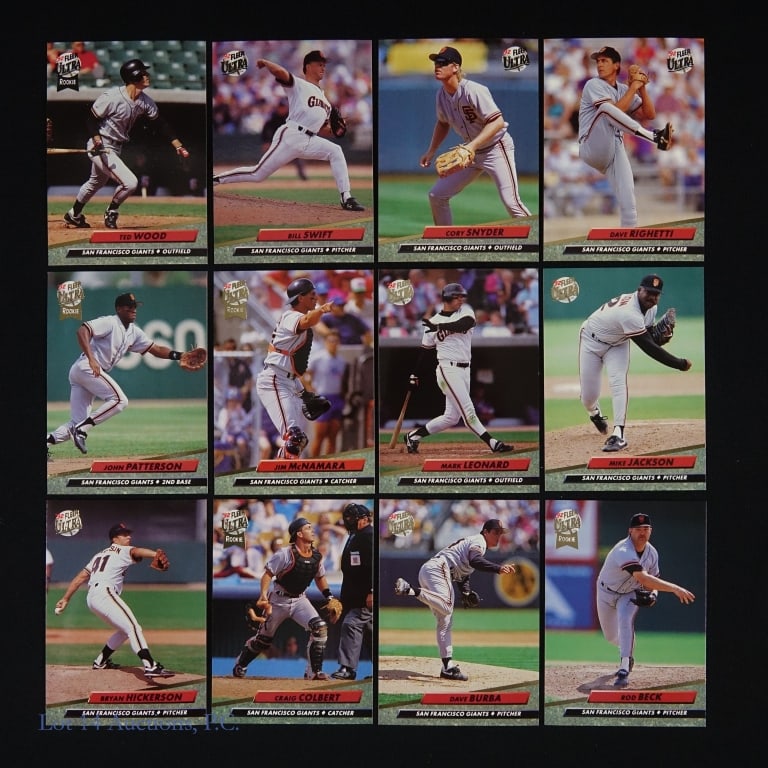 1992 Baseball Cards - Four Sets - 4