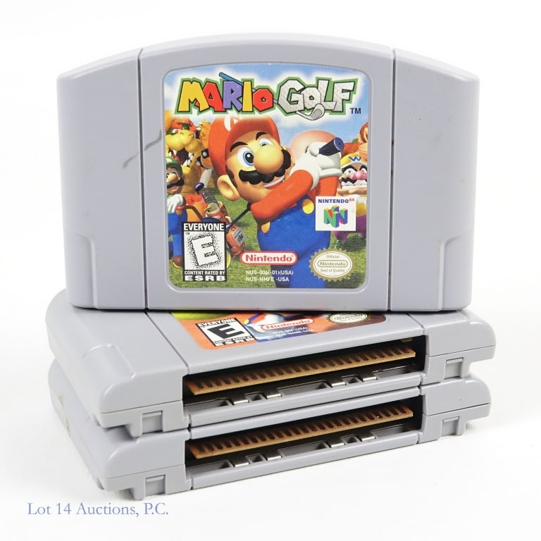 Nintendo N64 Mario Games (3) (1 of 3)