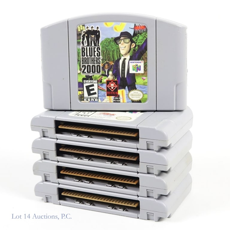 Nintendo N64 Game Cartridges (5) (1 of 3)