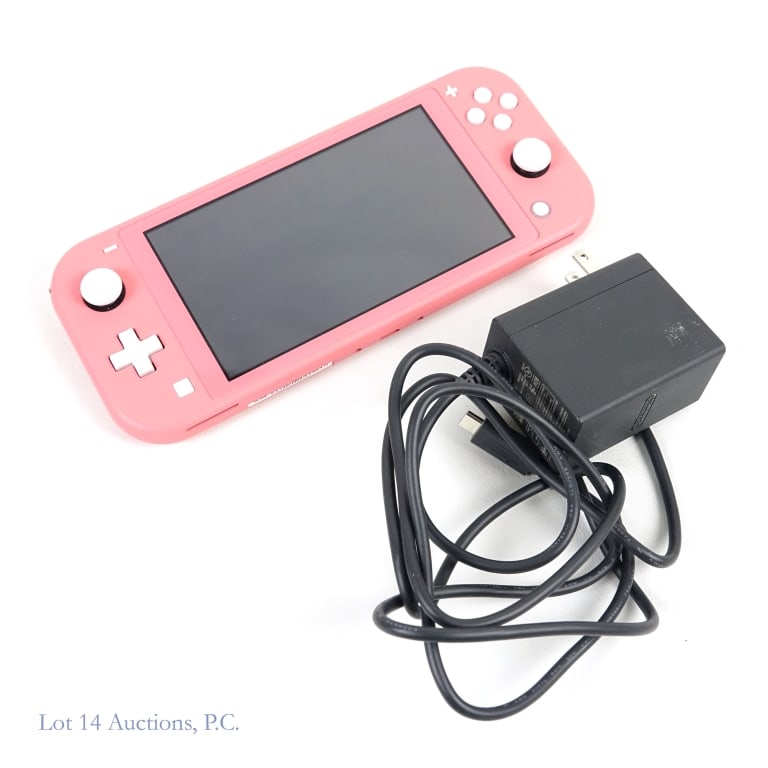 Nintendo Switch Lite Coral Pink T&W (1 of 3)