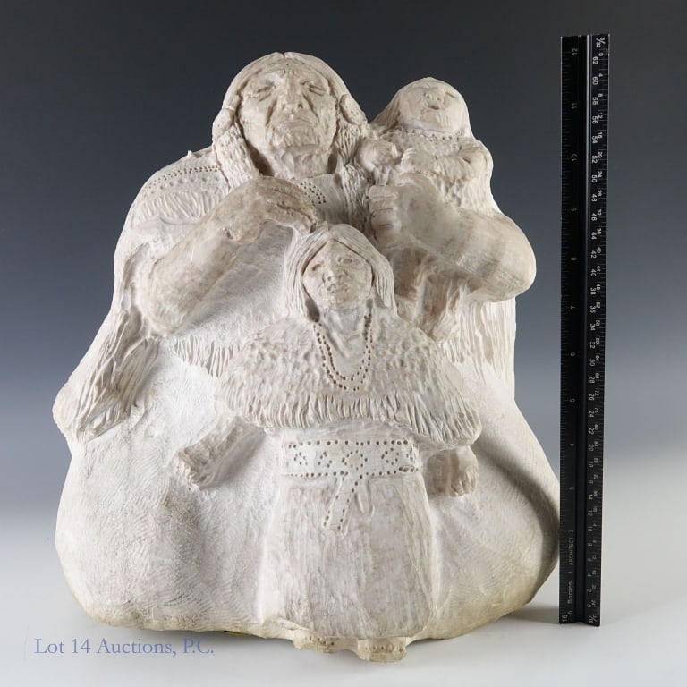 Doug Hyde Alabaster Statue - 2