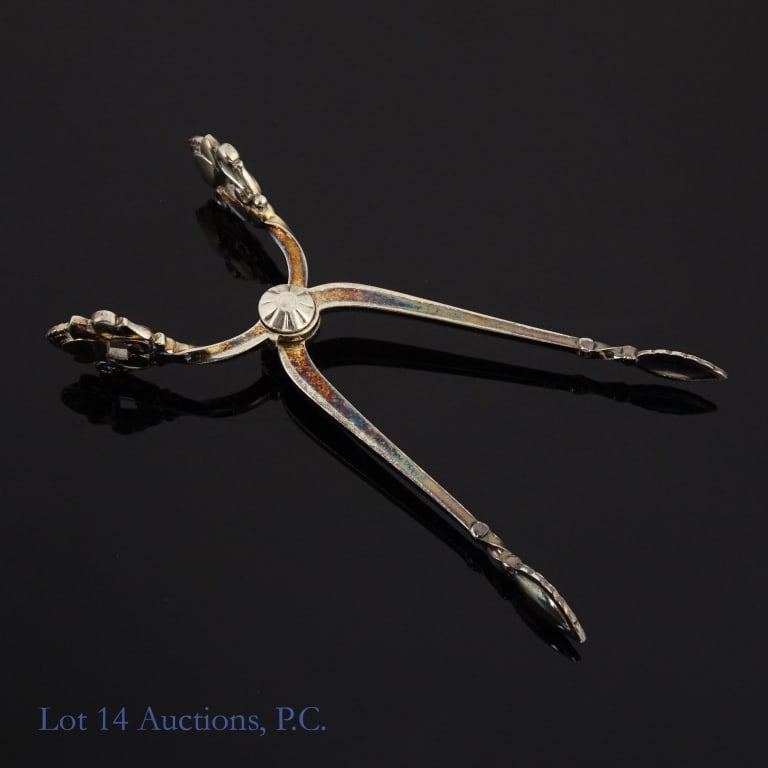 Georg Jensen Sterling Silver Sugar Nips, Tong (1 of 4)