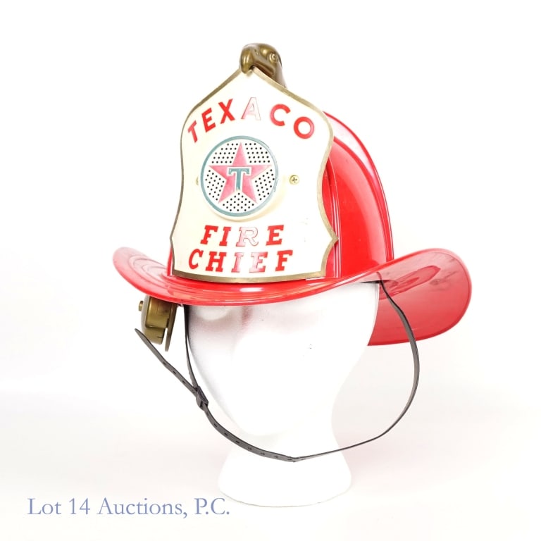 1960s Texaco Fire Chief's Helmet (1 of 7)