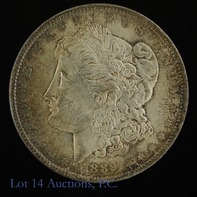 1889 (P) USA Silver Morgan Dollar (CH BU) (1 of 2)