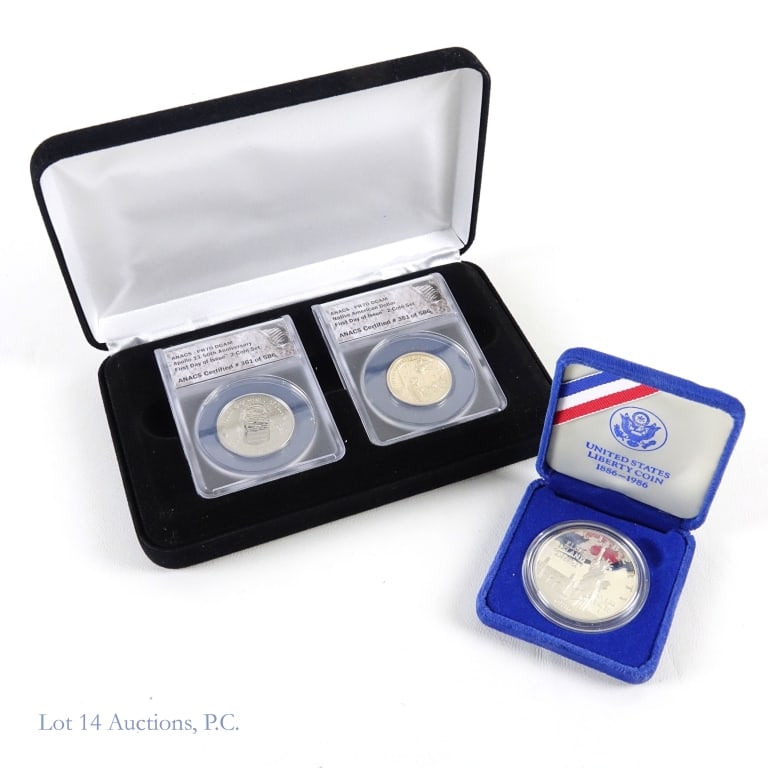 USA 90%-Silver & Clad Comm Coins (3) (1 of 4)