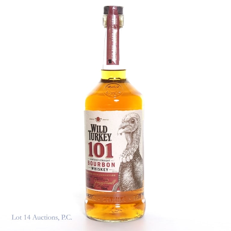 Wild Turkey 101 Bourbon Whiskey (1 of 4)