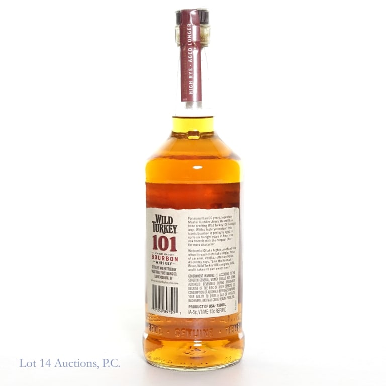 Wild Turkey 101 Bourbon Whiskey - 2